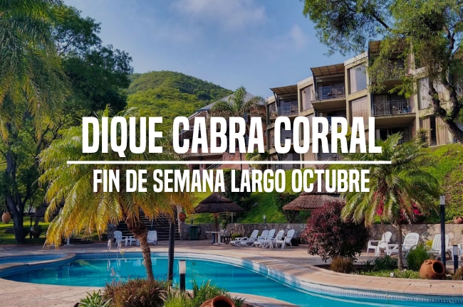 Dique Cabra Corral - Fin de semana largo Octubre