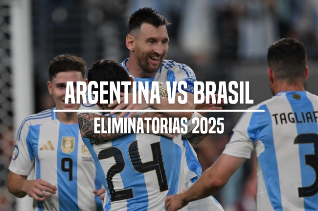 Argentina vs Brasil - Eliminatorias 2025