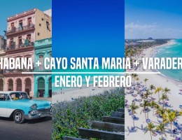 La Habana + Cayo Santa Maria + Varadero